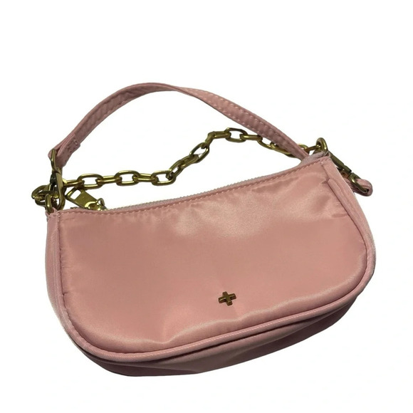 Peta + Jain Princess Polly Portia Mini Nylon Handbag in Pink/Gold - Picture 5 of 10